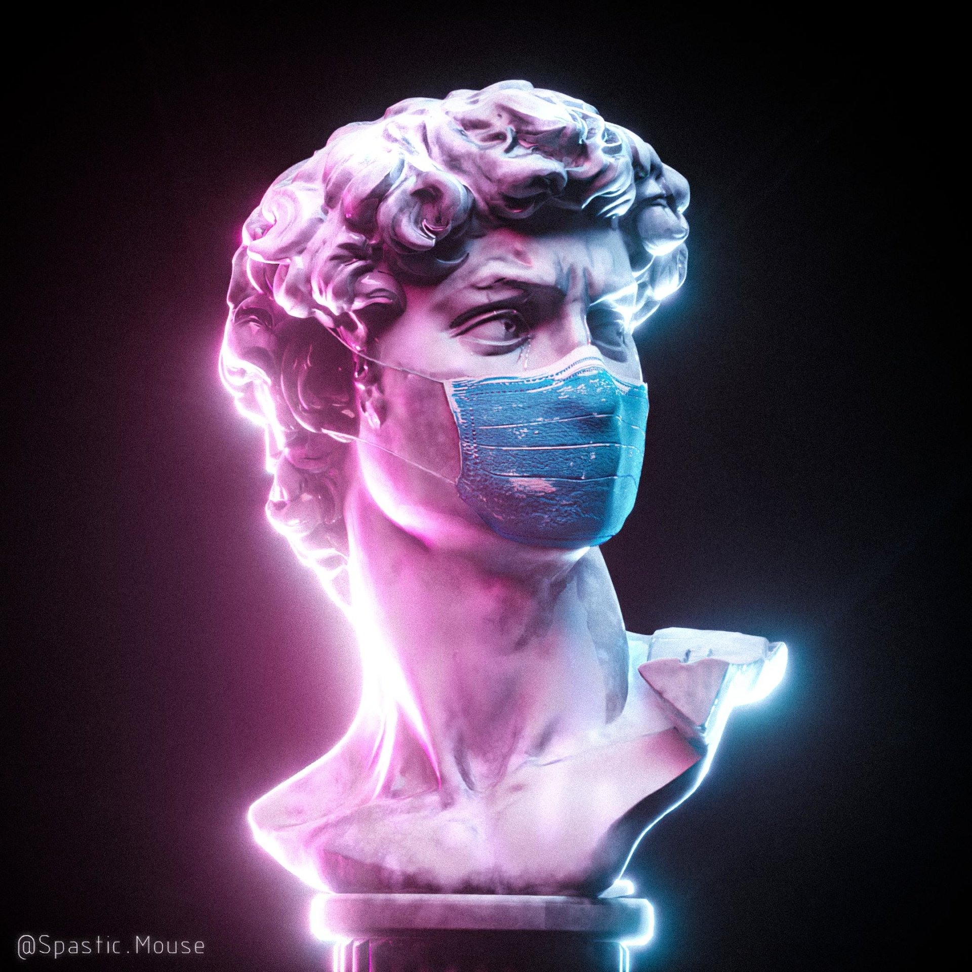 Download Artistic Retrowave Art