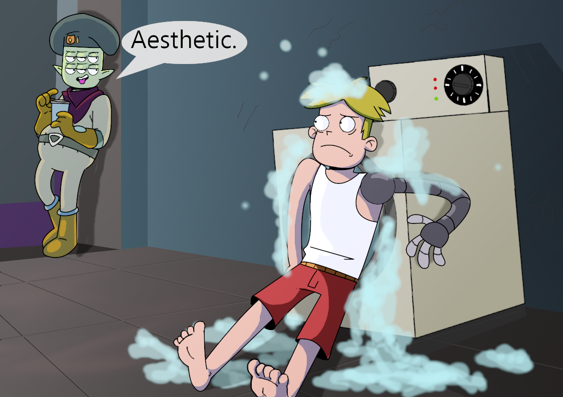 Download Laundry Blonde Feet Tribore (Final Space) Gary Goodspeed TV Show Final Space Art