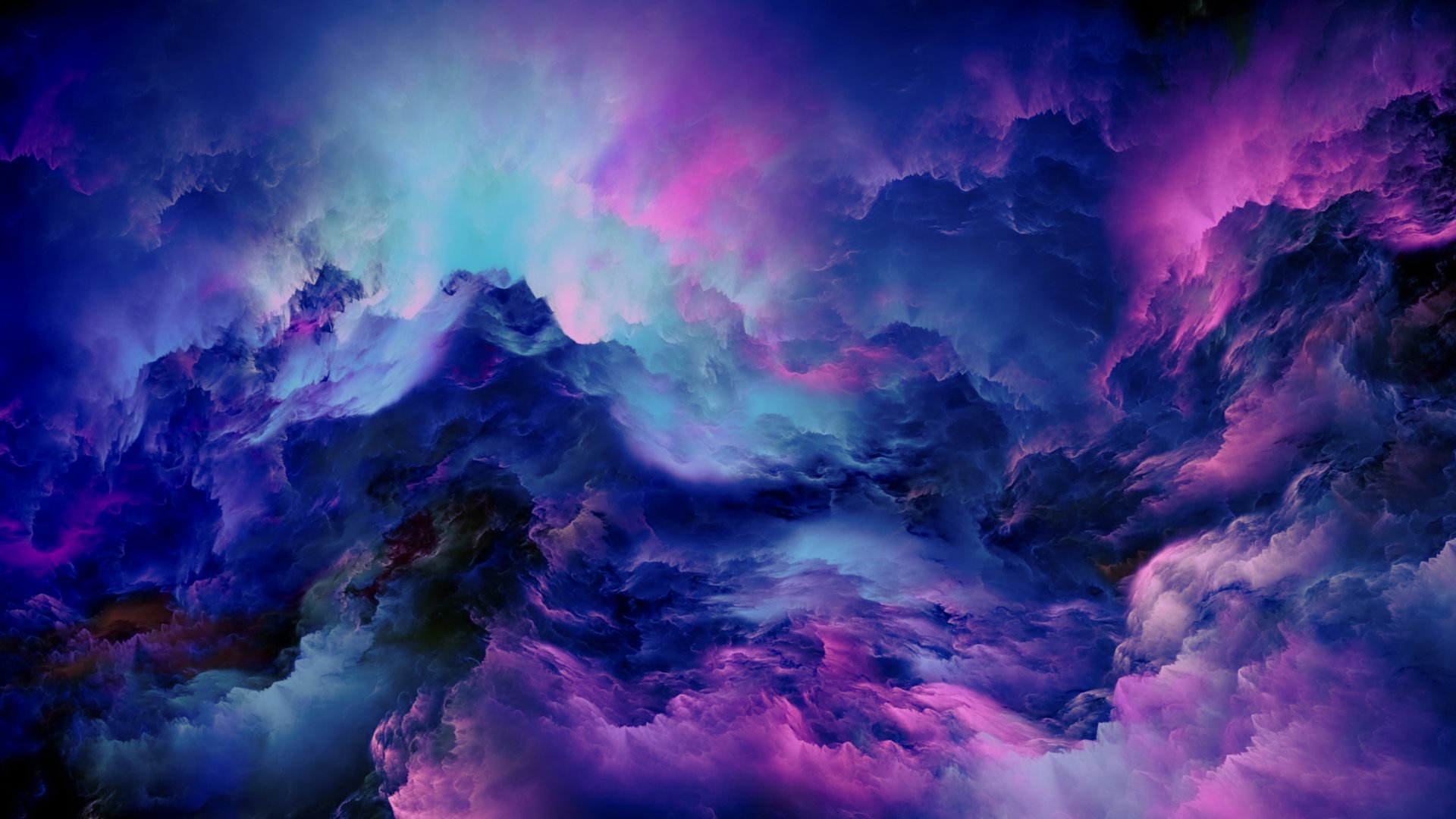 Download Purple Blue Pink Artistic Cloud Art