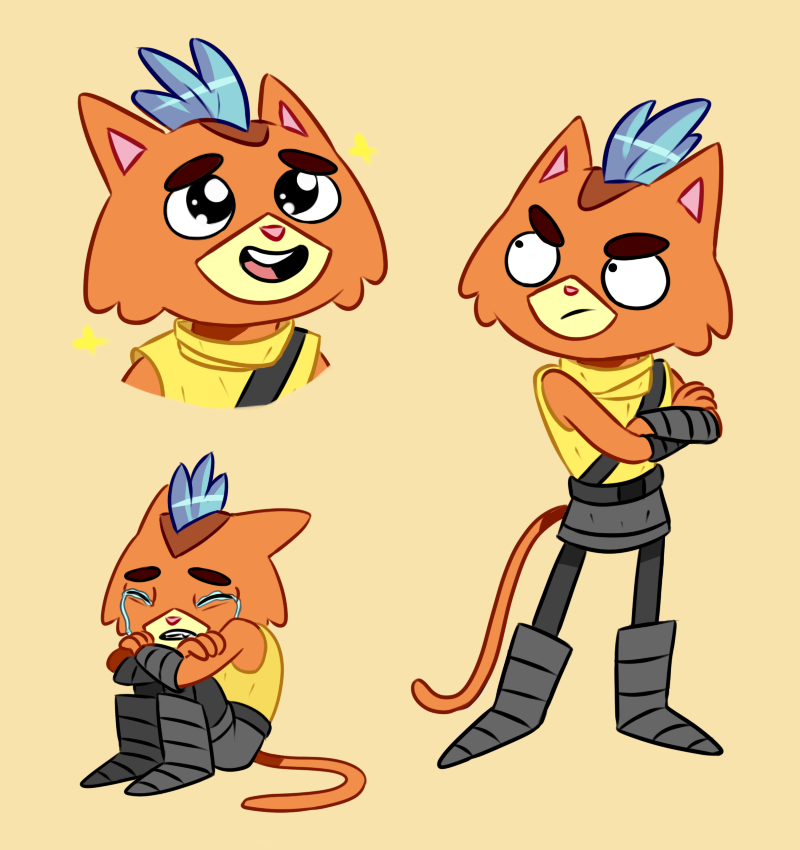 Download Crying Angry Smile Sad Little Cato (Final Space) TV Show Final Space Art