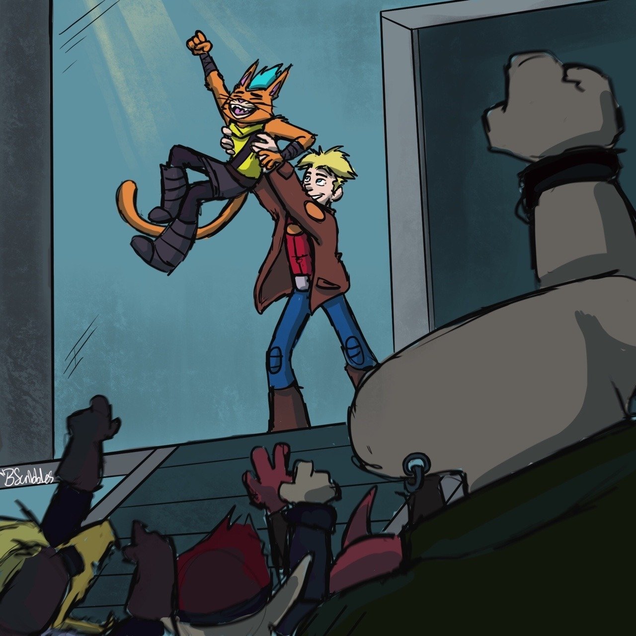 Download Dadspeed (Final Space) Little Cato (Final Space) Gary Goodspeed TV Show Final Space Art