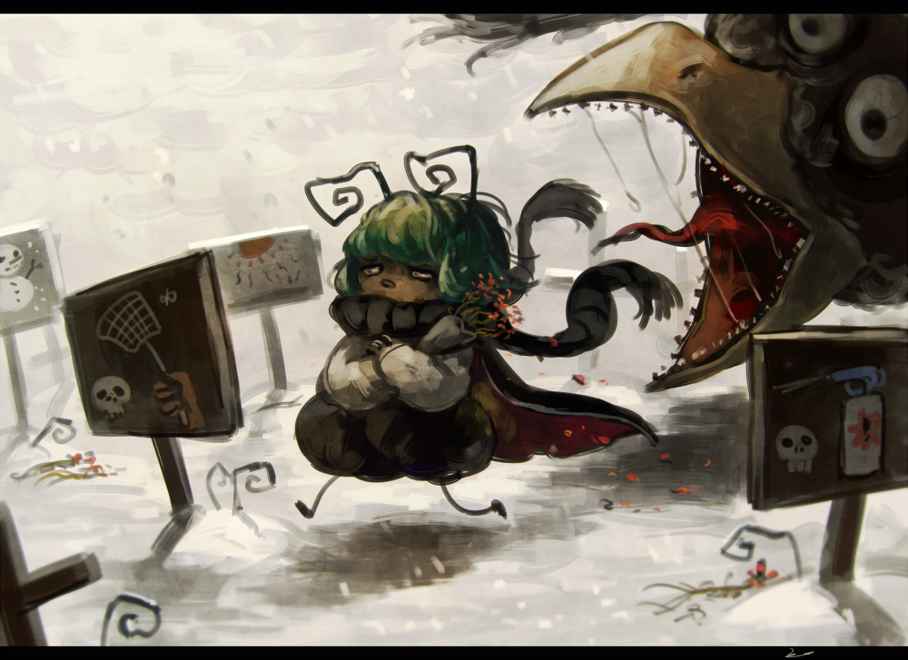 Download Wriggle Nightbug Anime Touhou Art