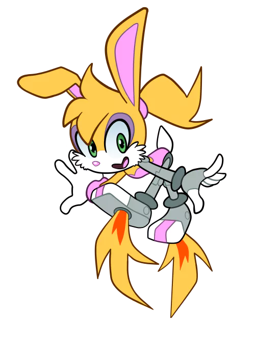 chibi Bunnie Rabbot Comic Sonic the Hedgehog Image