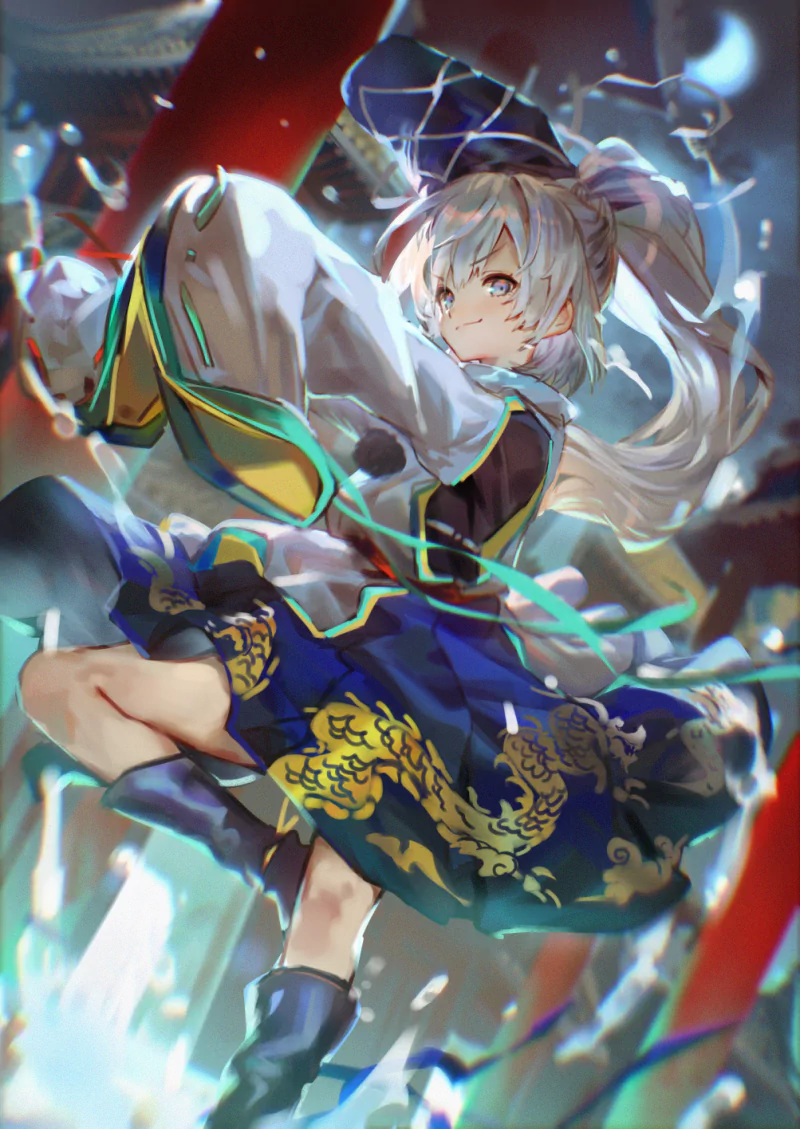 Mononobe No Futo Anime Touhou Image