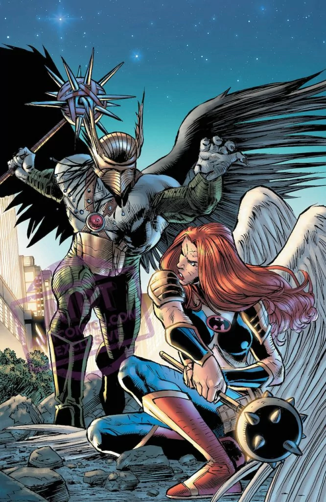 Sky Tyrant (DC Comics) Hawkwoman (DC Comics) wings mace DC Comics Hawkgirl (DC Comics) Comic Image
