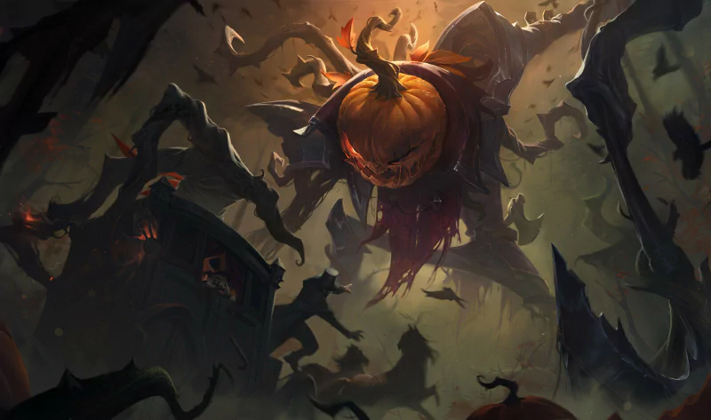  Pumpkinhead Fiddlesticks by Jennifer Wuestling