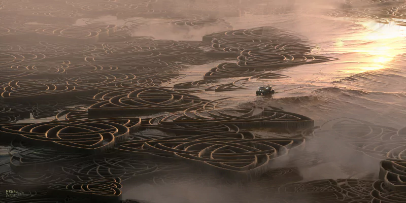 Sci Fi landscape Image