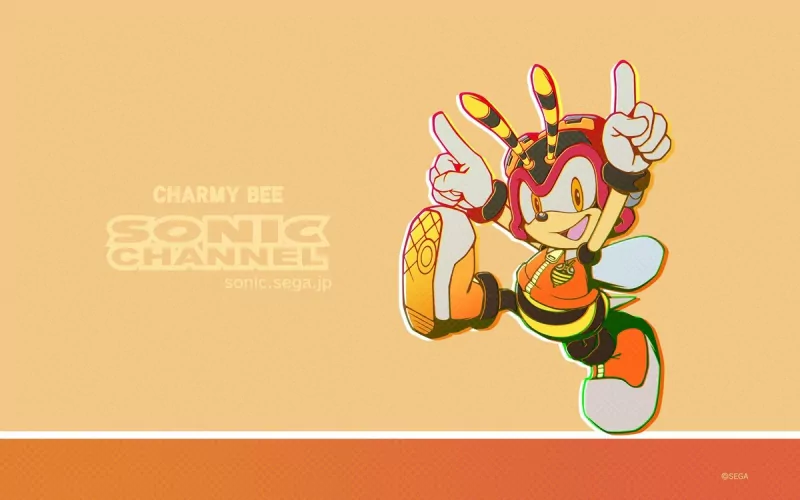 smile Sonic Channel Charmy Bee video game Sonic the Hedgehog Image