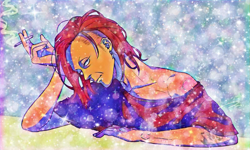 glitter Asanao (lynch.) music lynch. Image