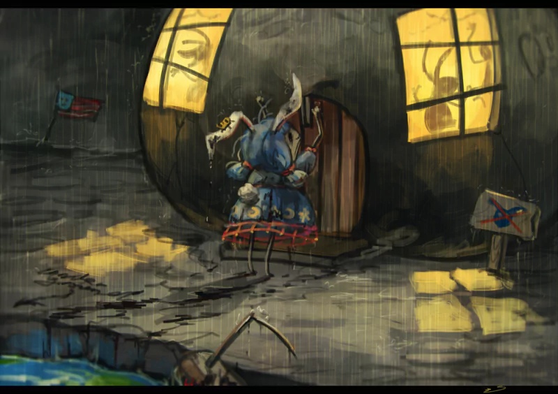  Go Home Without a Home by ことイナリ