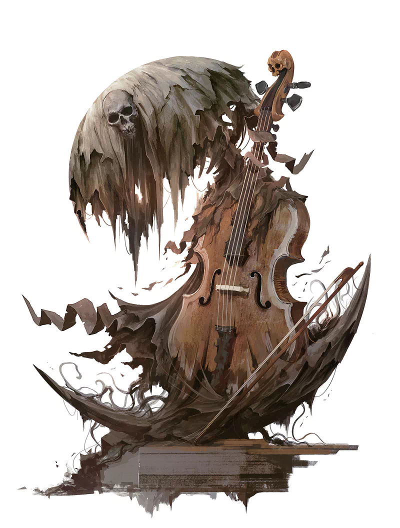  The Cellist by Alexandre Chaudret