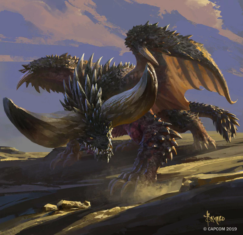 Nergigante (Monster Hunter) video game Monster Hunter: World Image