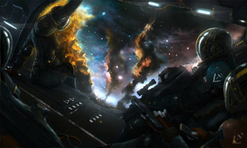 Sci Fi warrior Image