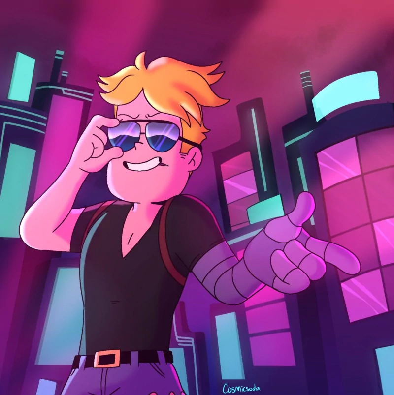 smile glasses Gary Goodspeed TV Show Final Space Image