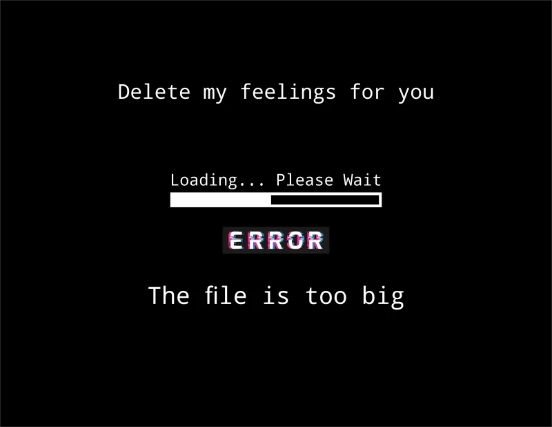  Delete my feeling for you