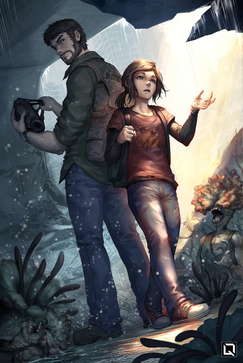 Ellie (The Last of Us) Joel (The Last of Us) video game The Last Of Us Image