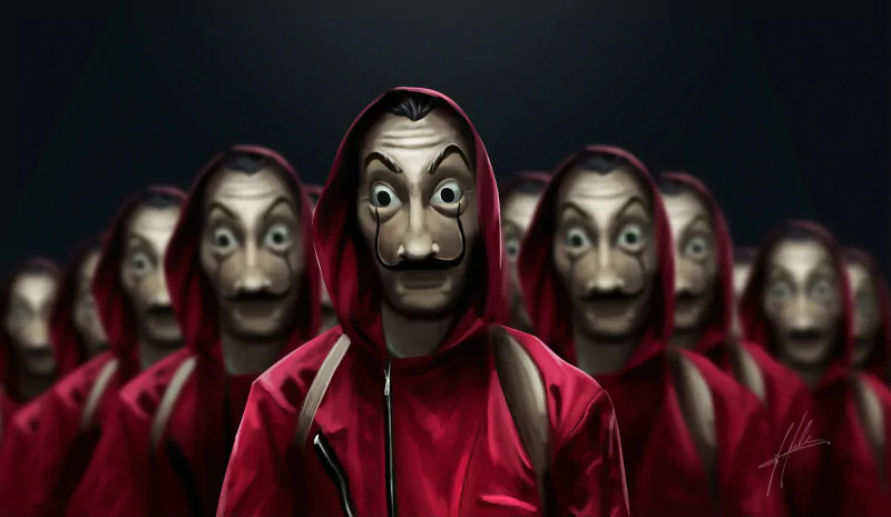 La casa de papel TV Show Money Heist Image