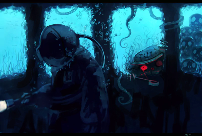  Azure Resentment by ことイナリ