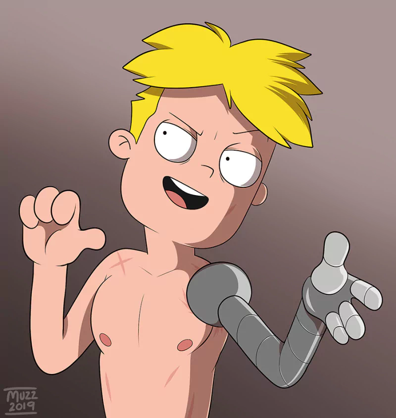 blonde Gary Goodspeed TV Show Final Space Image