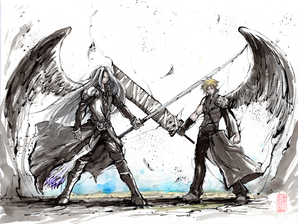 Anime Final Fantasy VII: Advent Children Art by MyCKs