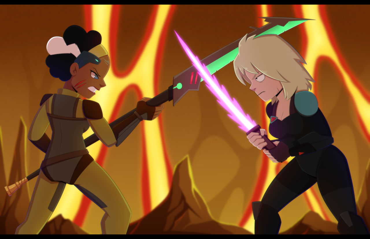 Final Space Art by reialt-ray