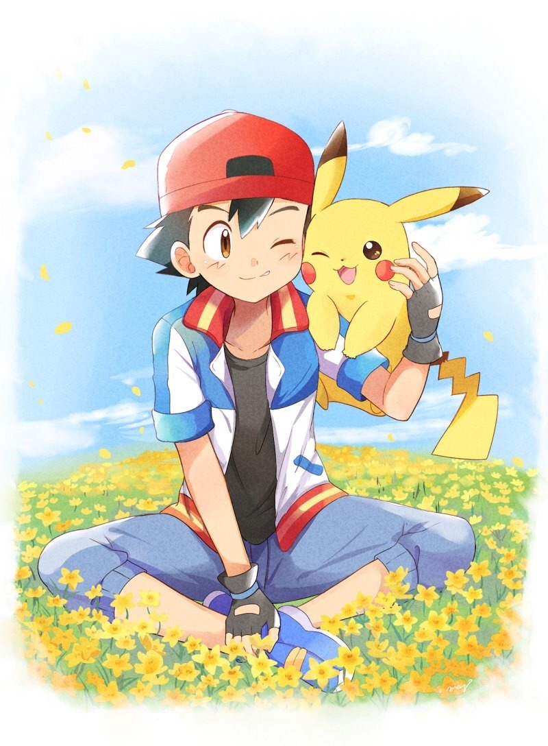 Pokémon The Movie: The Power of Us Art by picca_