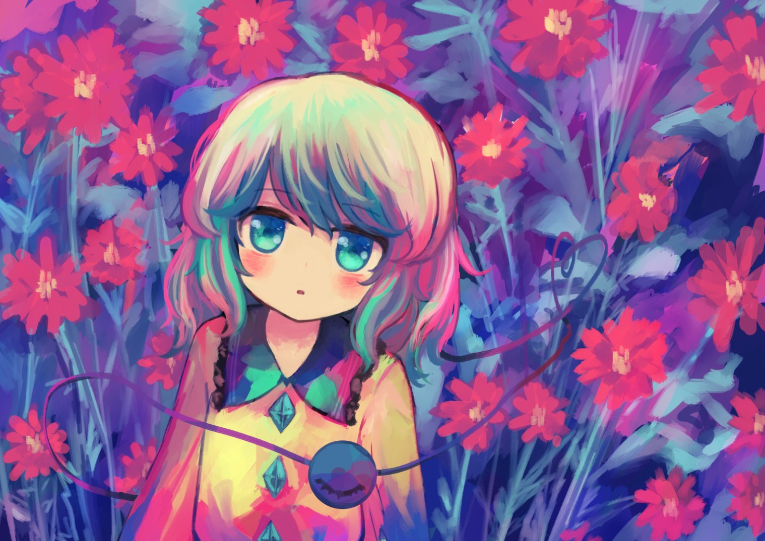 Download Koishi Komeiji Anime Touhou Art