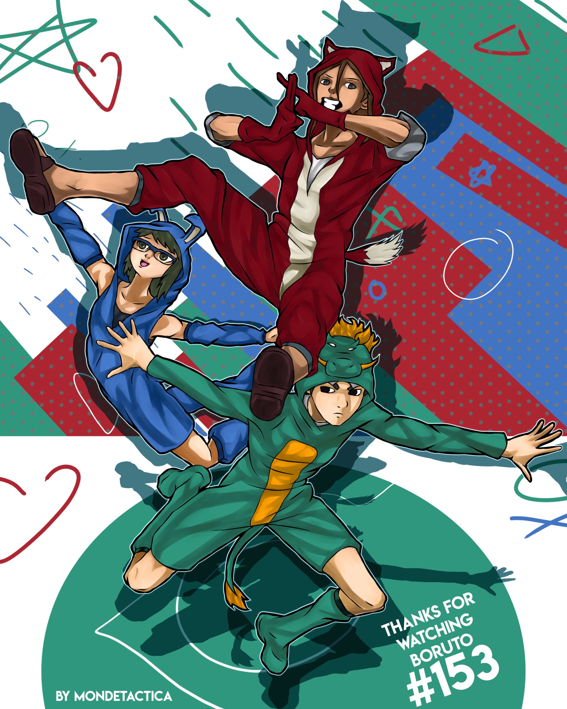 Download Metal Lee Denki Kaminarimon Iwabe Yuino Anime Boruto Art by mondetactica