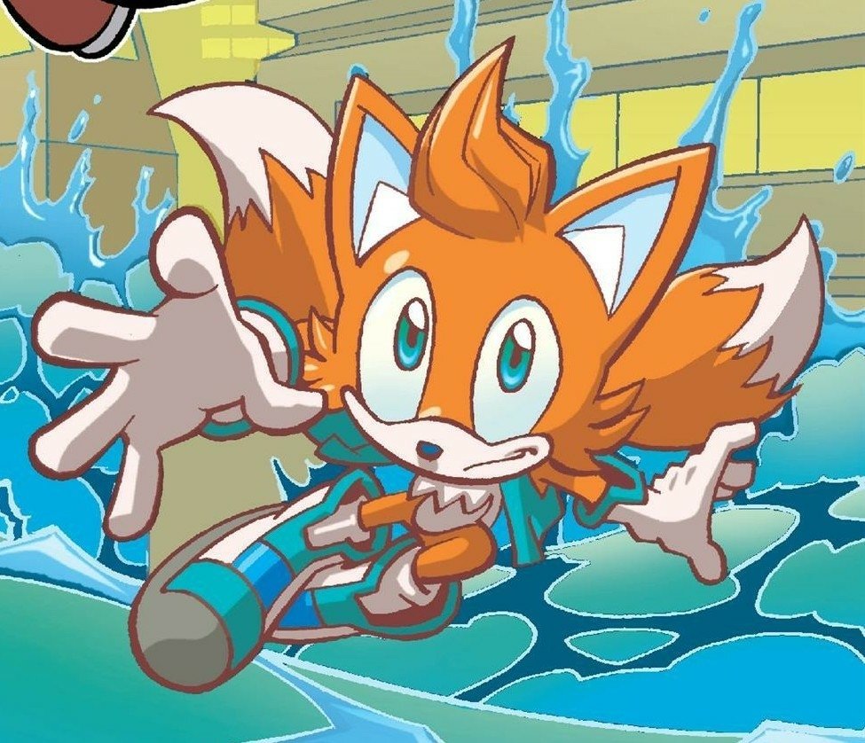 Download Blue Eyes Skye Prower Comic Sonic Universe Art