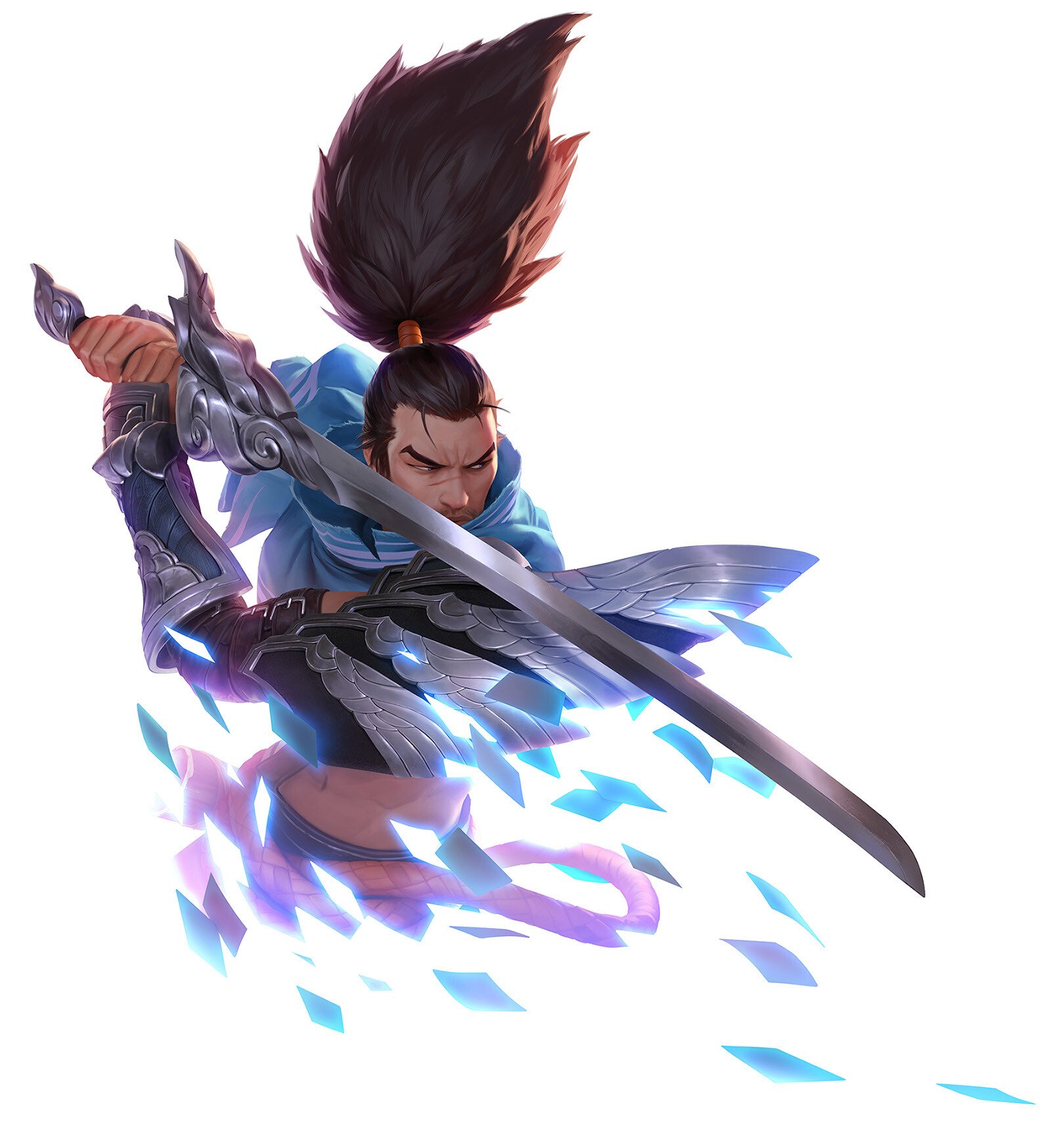 Download Yasuo (League Of Legends) Video Game Legends Of Runeterra Art
