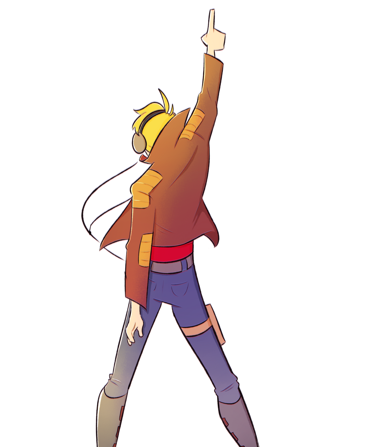 Download Jacket Blonde Gary Goodspeed TV Show Final Space Art