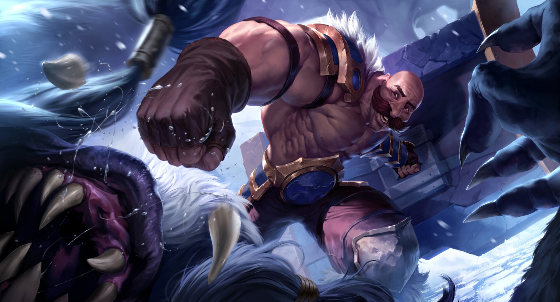 Download Braum (League Of Legends) Video Game Legends Of Runeterra Art