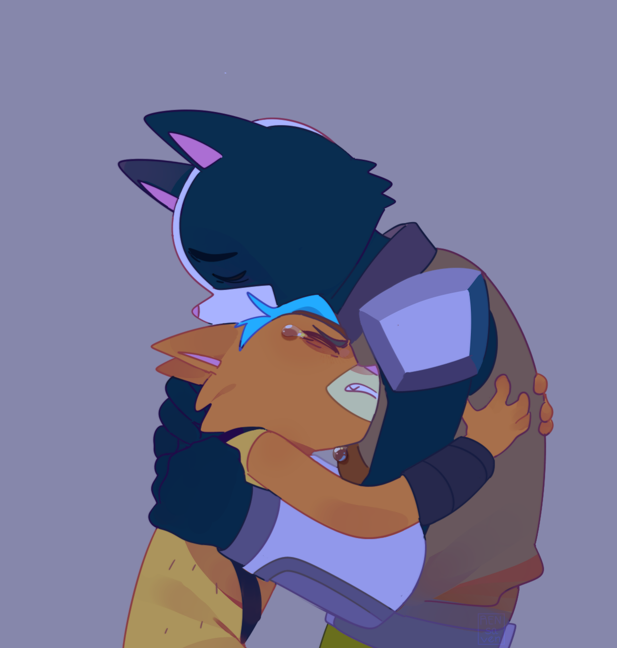 Download Hug Tears Avocato (Final Space) Little Cato (Final Space) TV Show Final Space Art