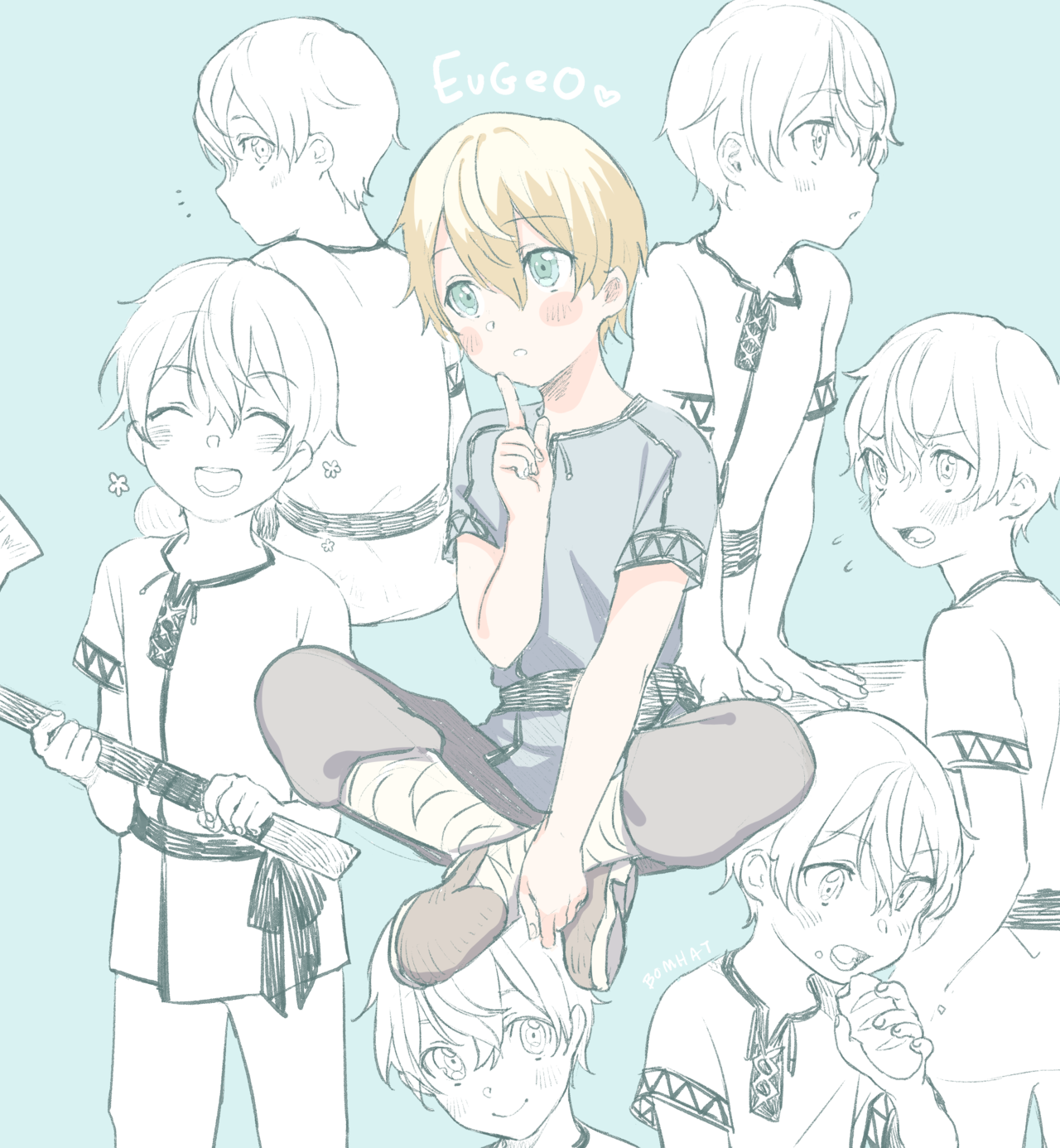 Download Eugeo (Sword Art Online) Blonde Cute Anime Sword Art Online: Alicization Cute Anime Art