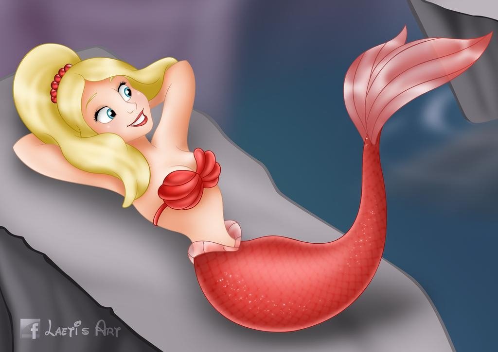 Download Blonde Blue Eyes The Little Mermaid Mermaid Arista (The Little Mermaid) Movie The Little Mermaid (1989) Art