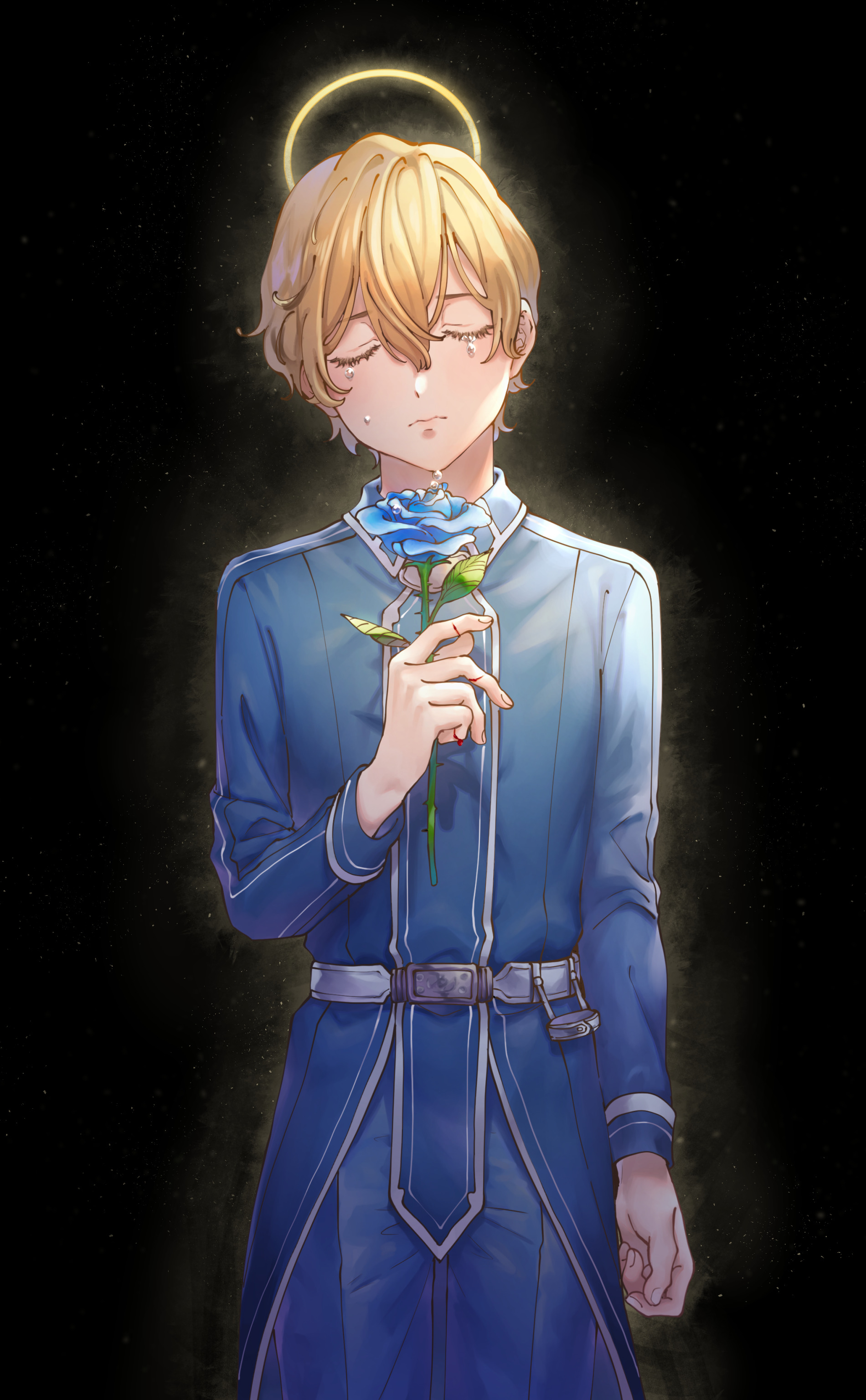 Download Tears Blonde Flower Eugeo (Sword Art Online) Anime Sword Art Online: Alicization Art