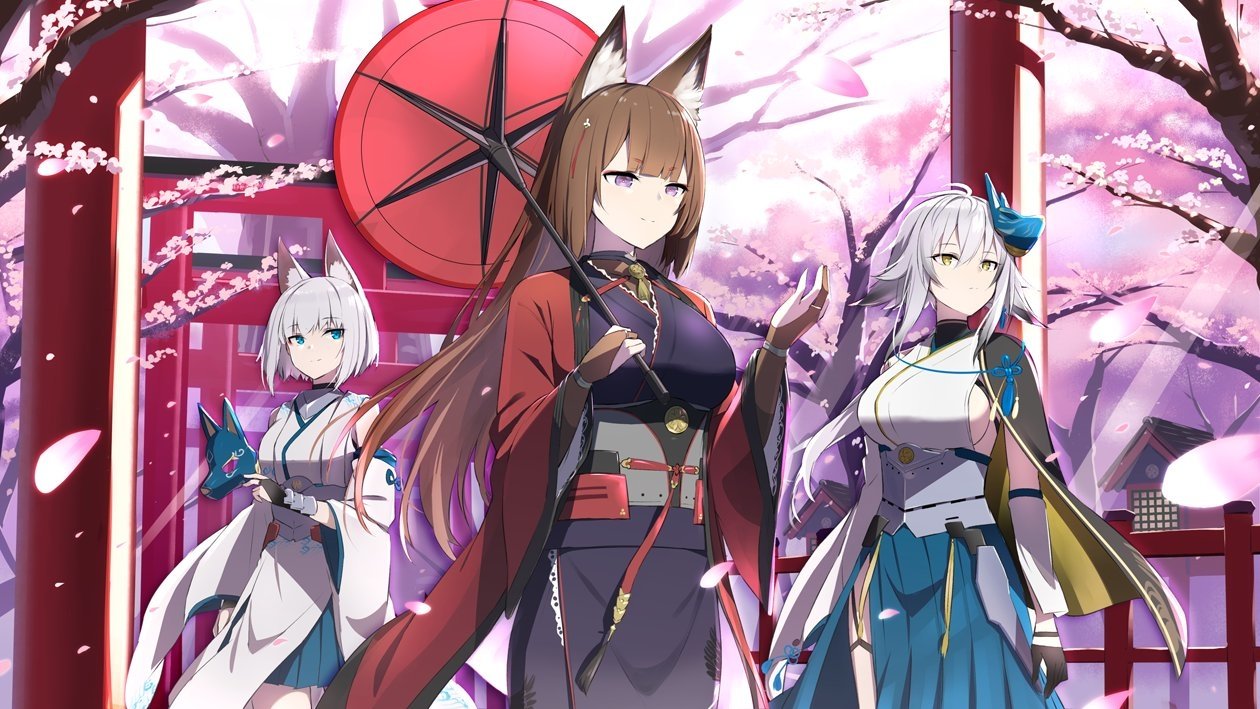 Download Amagi (Azur Lane) Kaga (Azur Lane) Tosa (Azur Lane) Anime Azur Lane Art