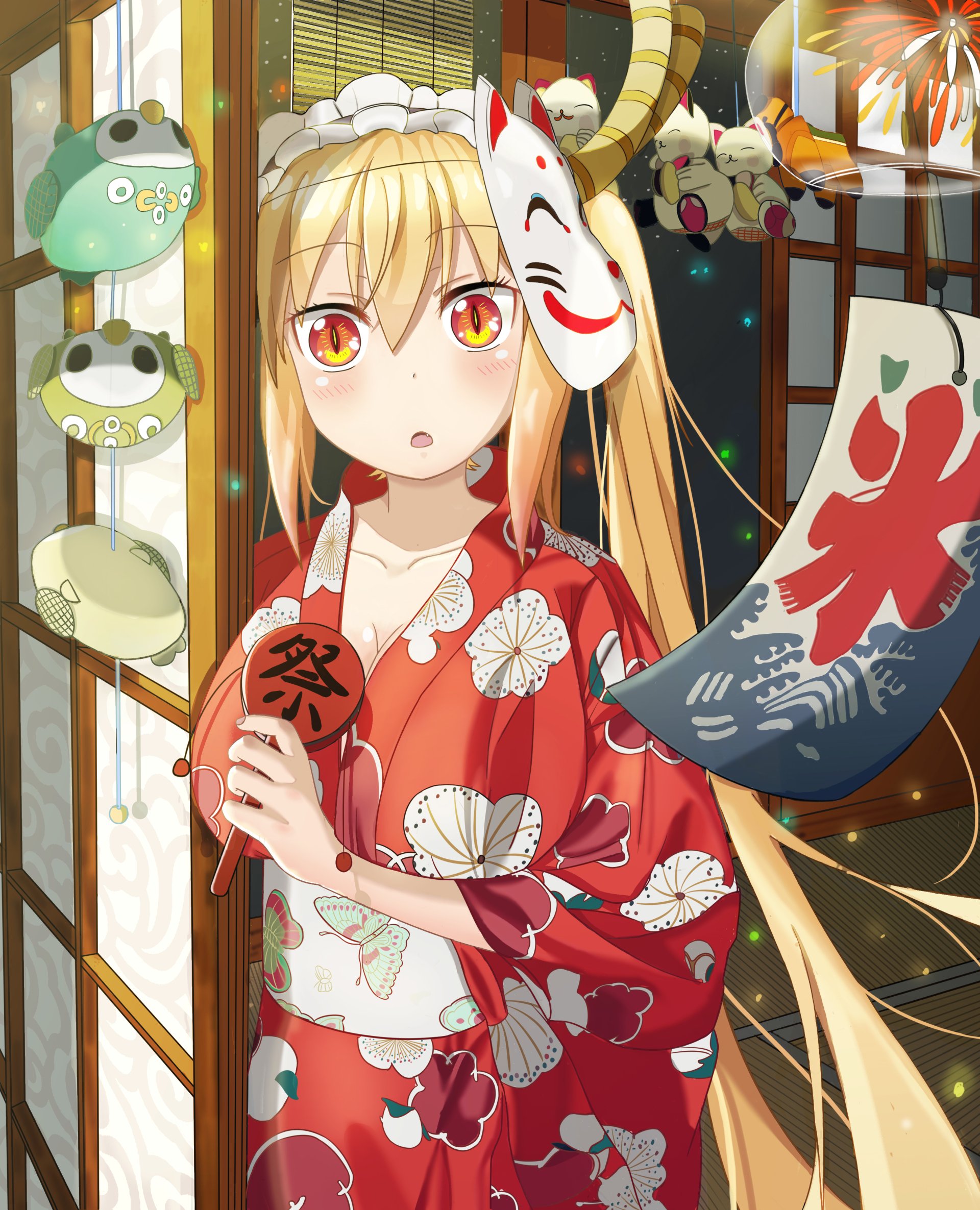 Download Miss Kobayashi's Dragon Maid Tohru (Miss Kobayashi's Dragon Maid) Anime Art