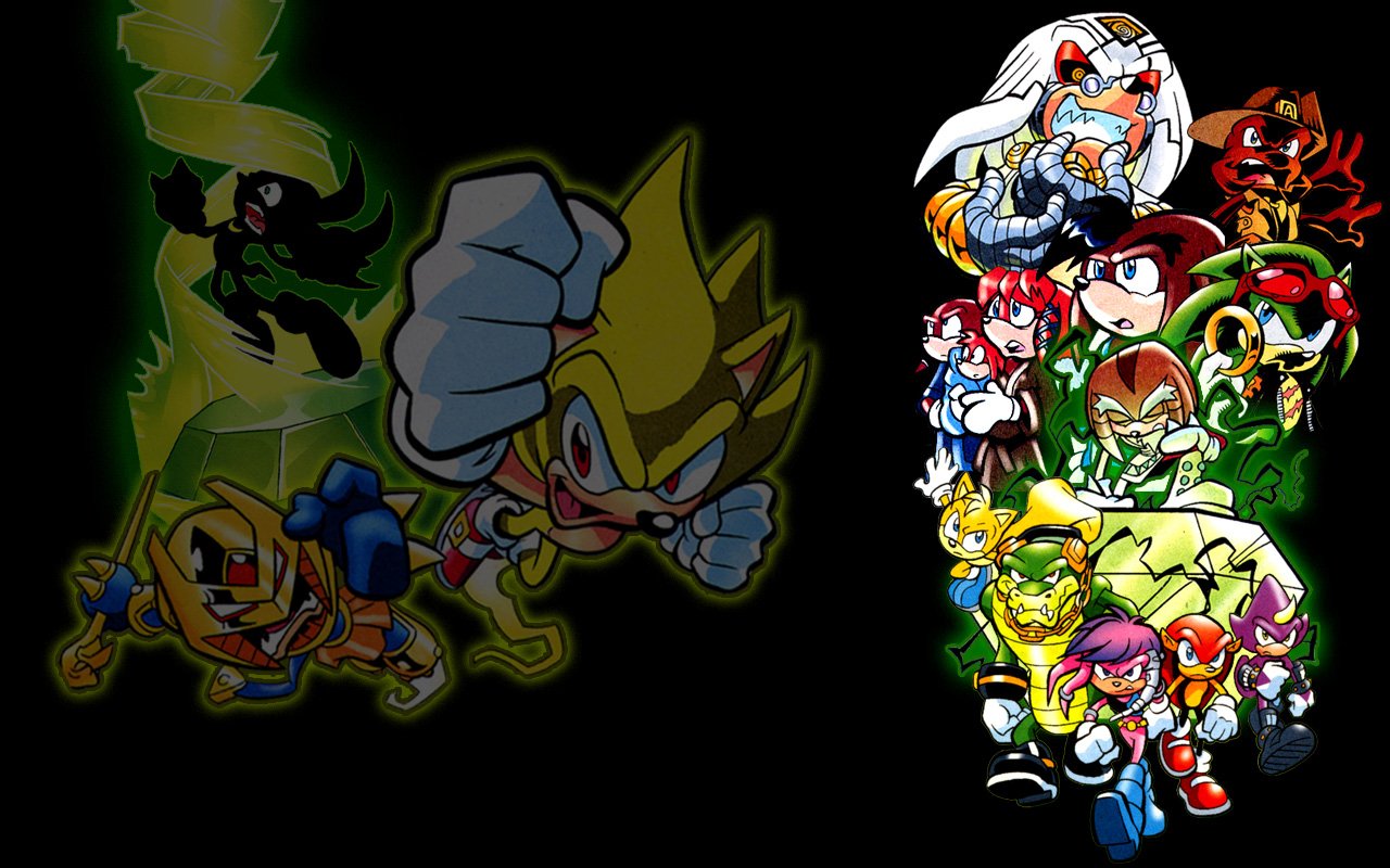 Download Archie Comics Enerjak (Sonic The Hedgehog) Dr. Finitevus (Sonic The Hedgehog) Mighty The Armadillo Ray The Flying Squirrel Super Sonic Vector The Crocodile Espio The Chameleon Julie-Su (Sonic The Hedgehog) Knuckles The Echidna Remington The Echidna Scourge The Hedgehog Comic Sonic The Hedgehog Art