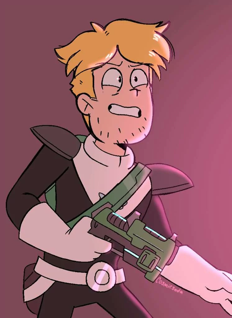 blonde gun Gary Goodspeed TV Show Final Space Image