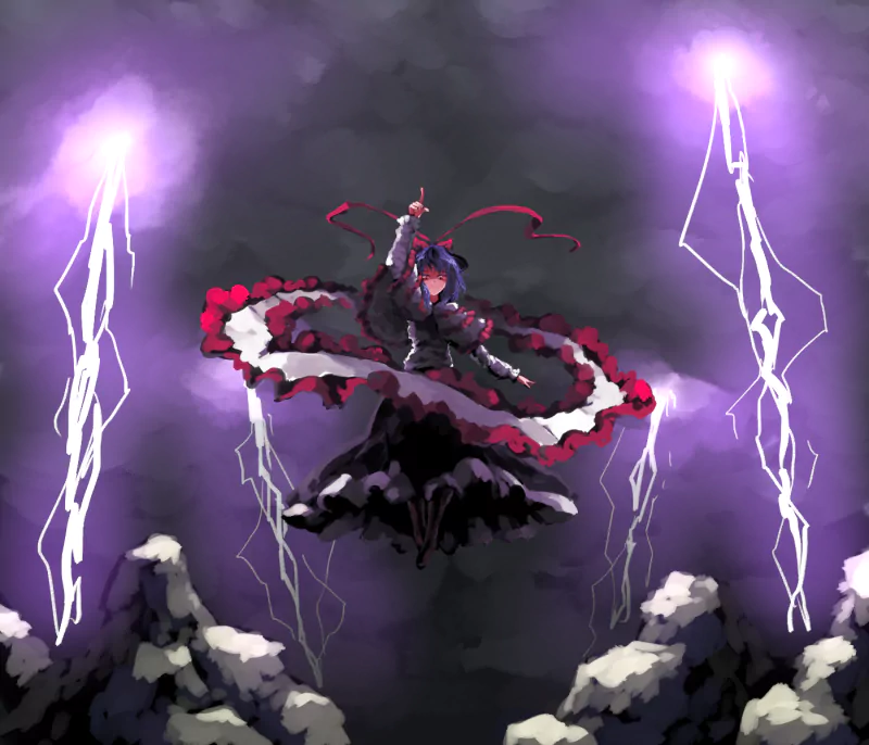 Iku Nagae Anime Touhou Image