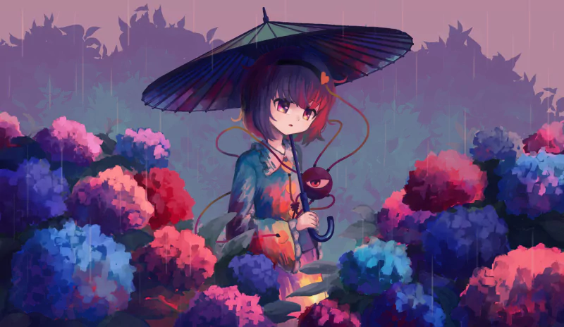 Satori Komeiji Anime Touhou Image