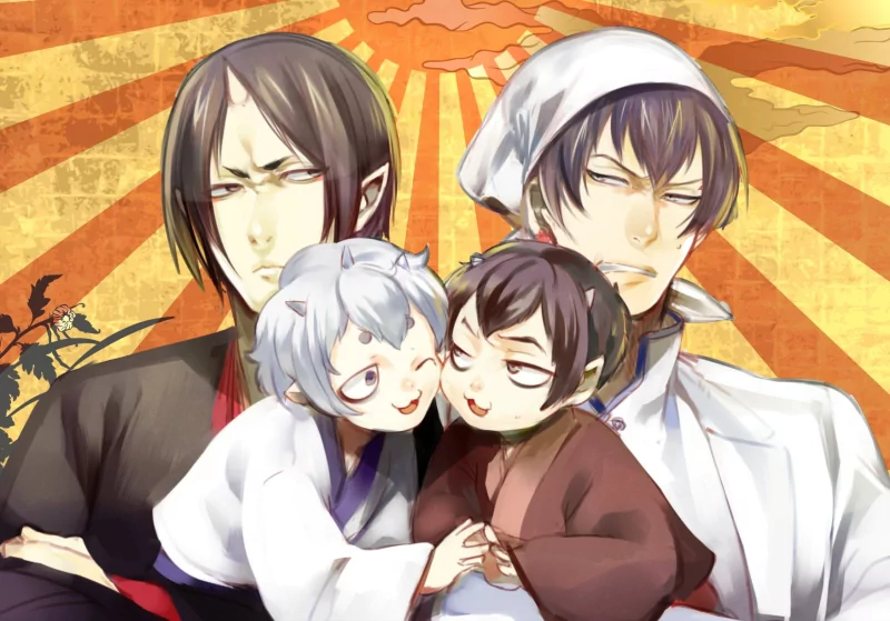 Karauri (Hoozuki No Reitetsu) Nasubi (Hoozuki No Reitetsu) Hoozuki (Hoozuki No Reitetsu) Hakutaku (Hoozuki no Reitetsu) Anime Hoozuki no Reitetsu Image