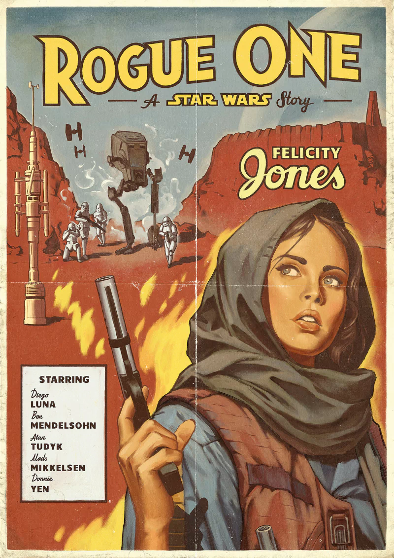 Felicity Jones movie Rogue One: A Star Wars Story Image