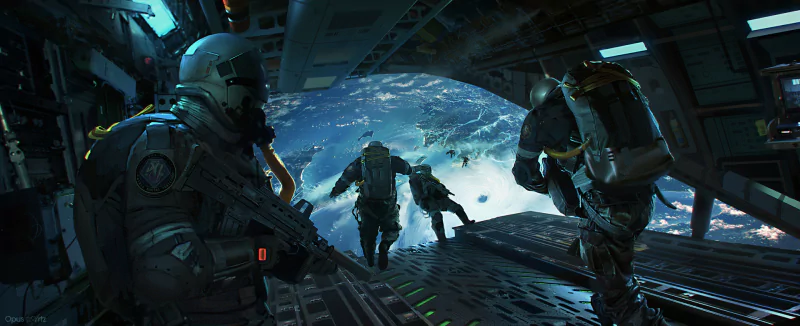 Sci Fi warrior Image