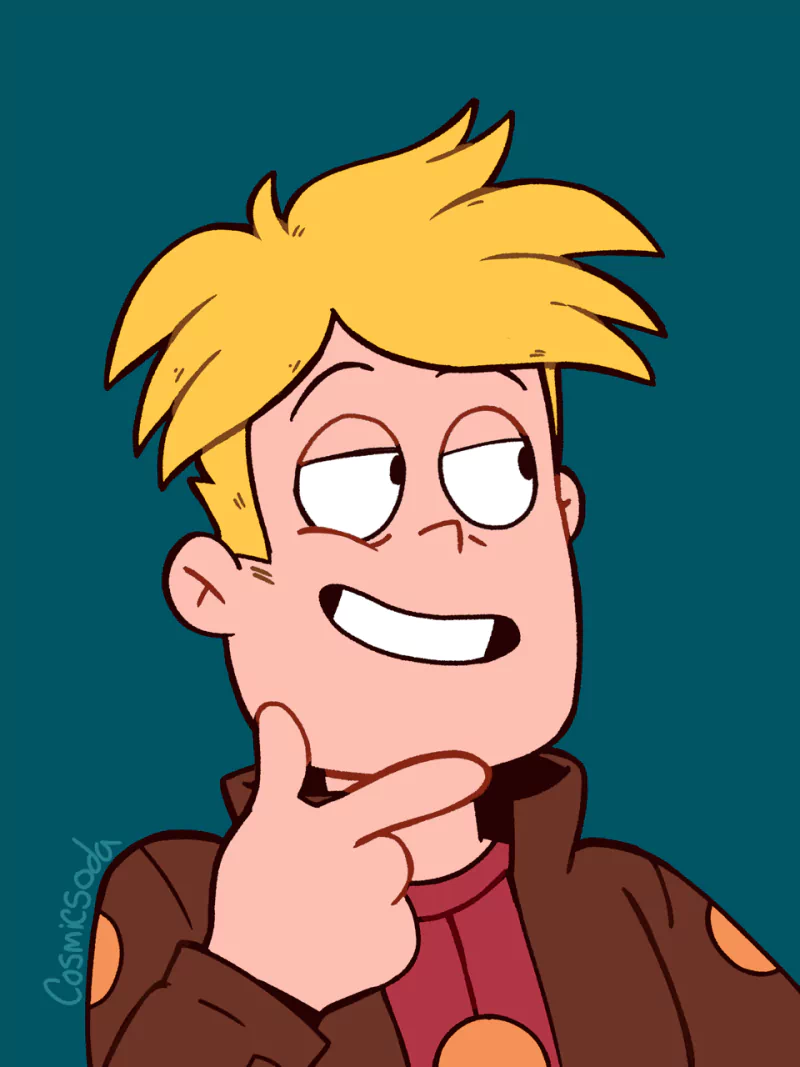 blonde smile Gary Goodspeed TV Show Final Space Image