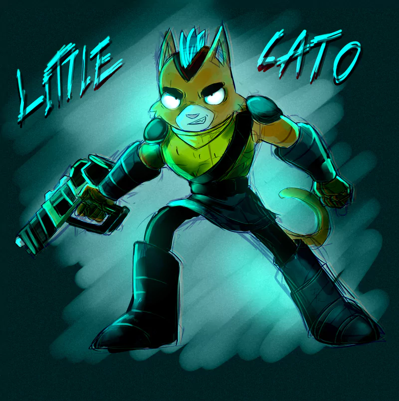 gun Little Cato (Final Space) TV Show Final Space Image
