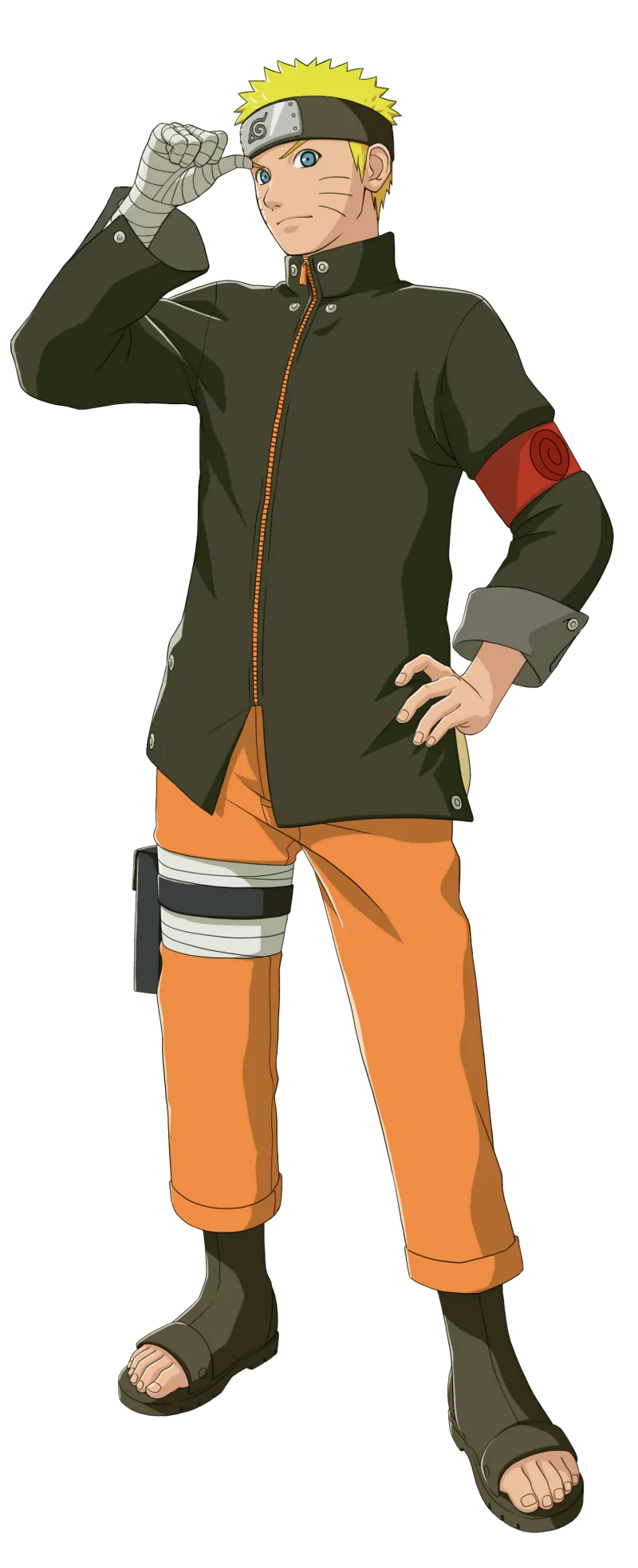 blue eyes blonde Naruto sandal ninja Naruto Uzumaki Anime The Last: Naruto the Movie Image