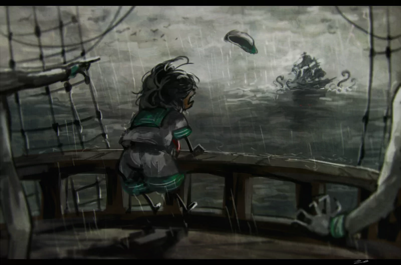  Cursed Ship by ことイナリ