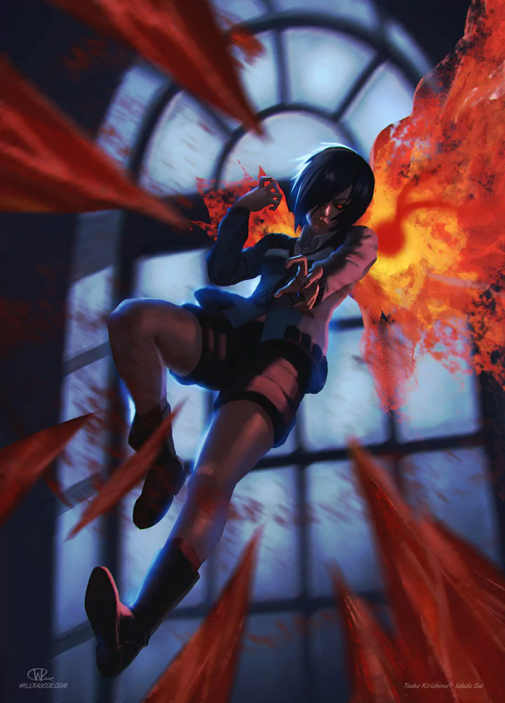 Touka Kirishima Anime Tokyo Ghoul Image